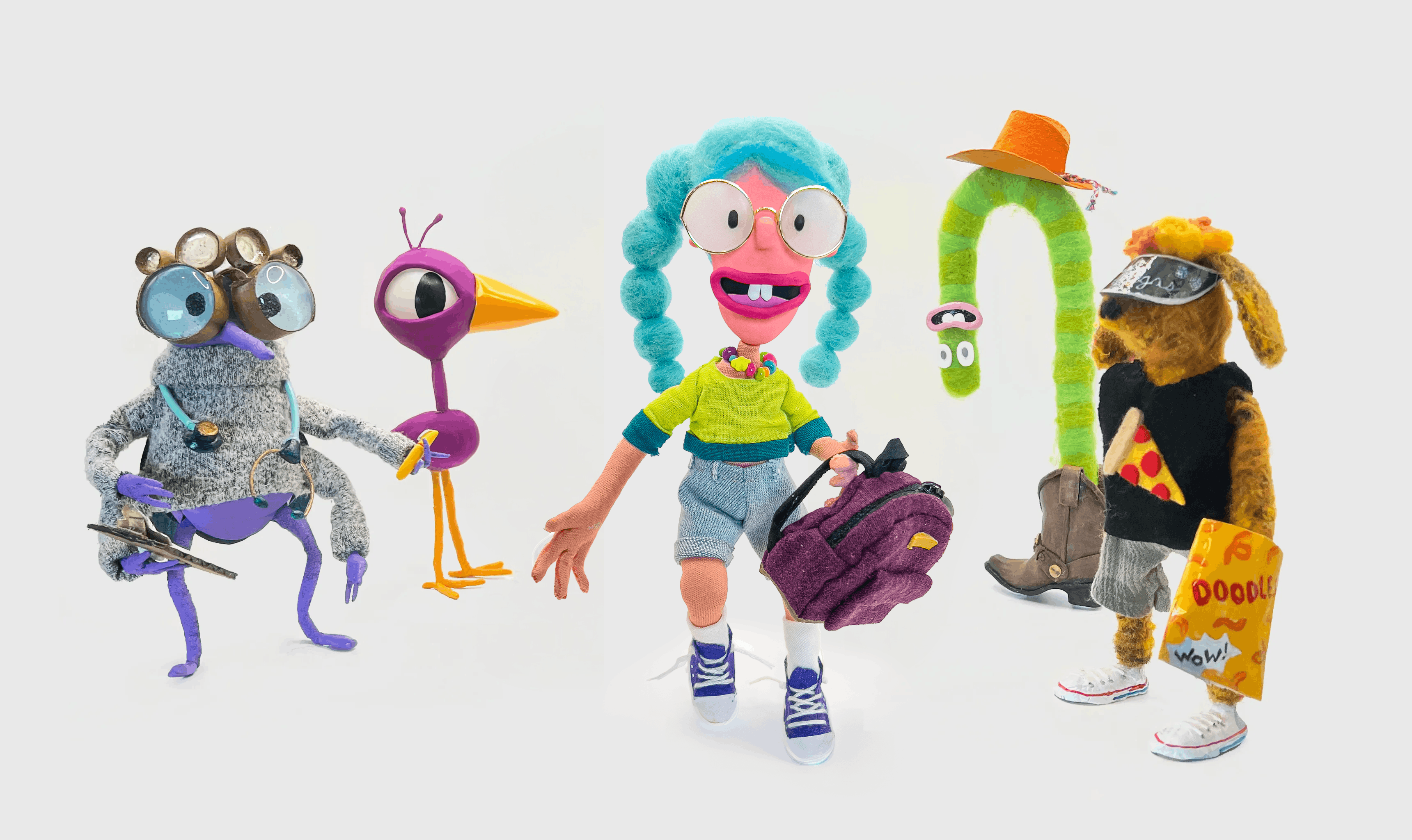 The cast of Camp Mystic Pines characters