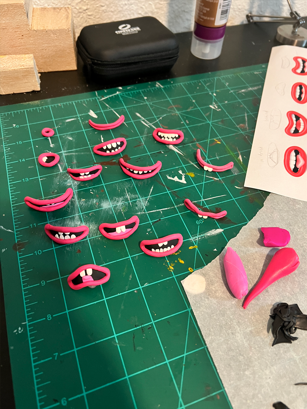 Behind-the-scenes: prop making